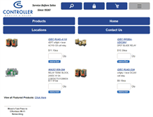 Tablet Screenshot of controllerservice.com